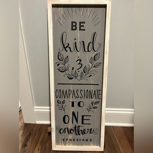 Hand painted wall decor